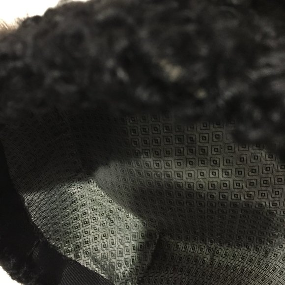 VINTAGE REAL LAMB FUR HAT SIZE S - Picture 6 of 7